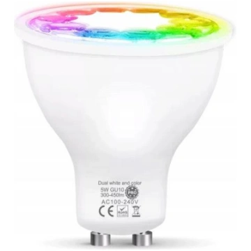 RGBCCT LED spuldze 30° GU10 5W (ZigBee) – HUE/TUYA