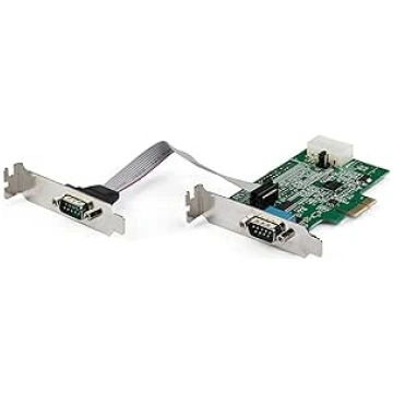 StarTech.com 2 pieslēgvietu PCIe RS232 adaptera ka