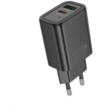 HOCO wall charger USB A+Type C PD QC3.0 3A 30W N63