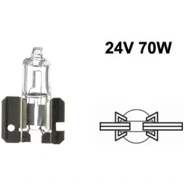Halogēna spuldze PHILIPS H2 24V 70W