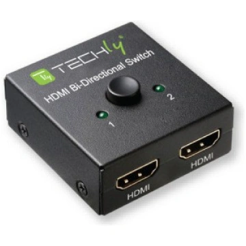 Videosignāla sadalītājs Techly IDATA HDMI-22BI2, 3