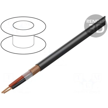 Wire: loudspeaker cable | 2x4mm2 | stranded | OFC 