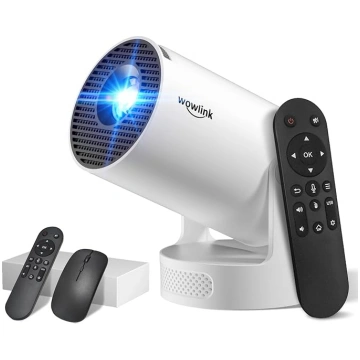 Mini projektors atbalsta 4K 1080P, portatīvais pro