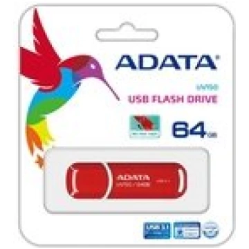 Adata MEMORY DRIVE FLASH USB3.1 64GB/RED AUV150-64