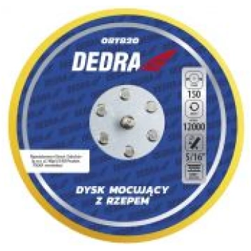 Stiprinājuma disks ar Velcro, diametrs 150 mm, eks