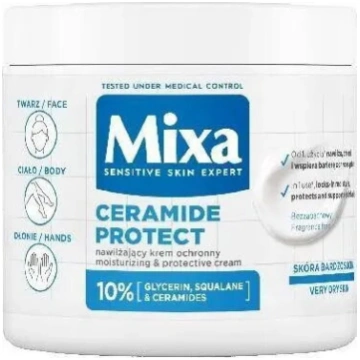 Mitrinošs aizsargkremis Mixa Ceramide Protect seja