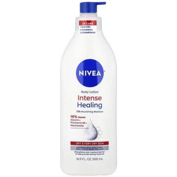 Nivea, Intense Healing, Body Lotion, Dry & Very Dr