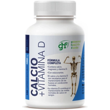 Calcium + Vitamin D chewable 100 Tablets 1 gr GHF
