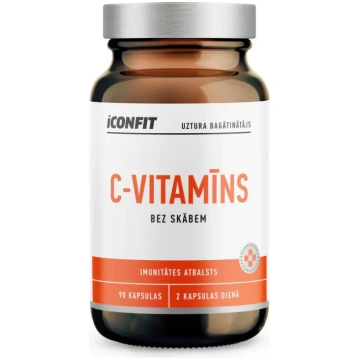 ICONFIT uztura bagātinātājs C Vitamīns bez skābēm,