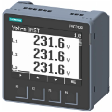 SENTRON PAC3120 LCD 96X96 mm Power Monitoring Devi