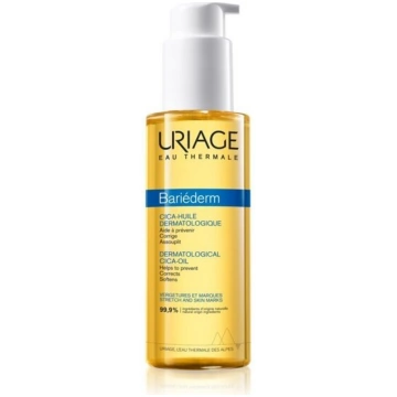 Ķermeņa eļļa pret strijām Uriage Bariederm, 100 ml