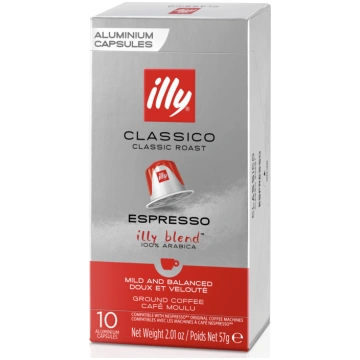 ILLY Classico Medium Roast Nespresso kafijas kapus