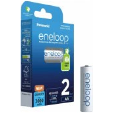 Panasonic Eneloop BK-3MCDE/ 2BE 2pcs Baterijas BK-