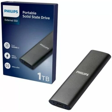 Ārējā SSD Philips 1TB USB FM01SS030P/00
