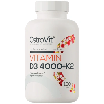 Vitamin D3 4000 IU + K2 100 Tab OstroVit