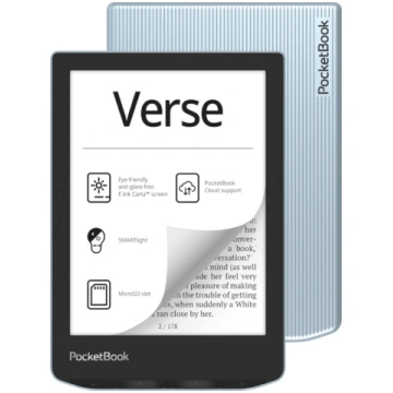 PocketBook e-reader Verse 6" 8GB, bright blue
