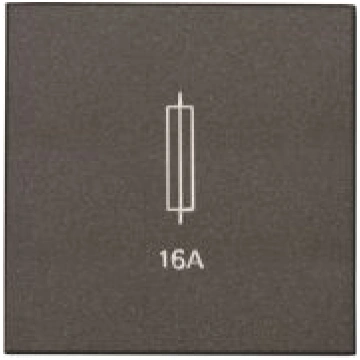 Fuse holder 1P pole 250 V Anthracite - Zenit 2CLA2