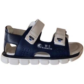 Sandales Weestep zila balta