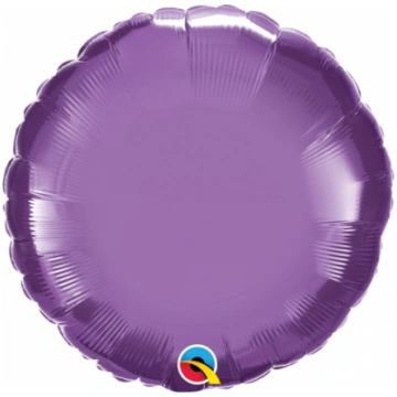 45 cm Folija balons chrome purple PartyPostcard