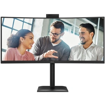 Monitors AOC CU34E4CW plakanais dators