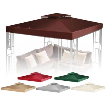 Flexzion Replacement Gazebo Top Cover 3 x 3 m - Re