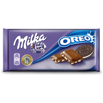 Piena šokolāde MILKA Oreo Choco, 100 g