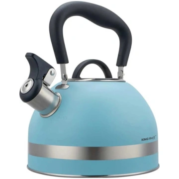 Tējkanna ar svilpi KingHoff KH-1857 1,8 l, zila