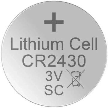 XCell CR2430 litija pogas elementa baterija 3V, 5 