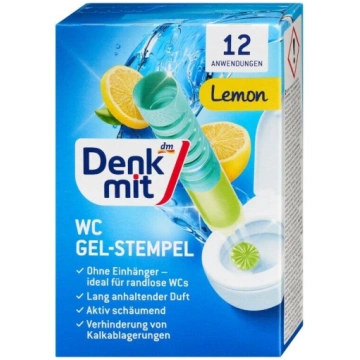 Denkmit WC svaiguma zīmogi ar citronu aromātu, sta