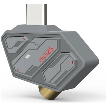 Hidizs SD2 mini pastiprinātājs, C tipa adapteris u