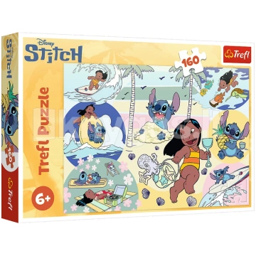 TREFL DISNEY STITCH Puzle Lilo un Stičs, 160 gab