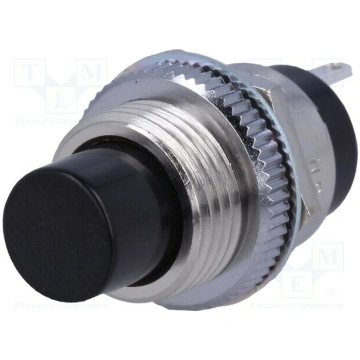 Switch: push-button; Pos: 2; SPST; 2A/250VAC; 2A/3