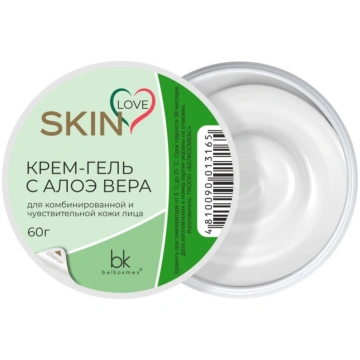BELKOSMEX Skin Love Krēms-želeja ar alveju kombinē