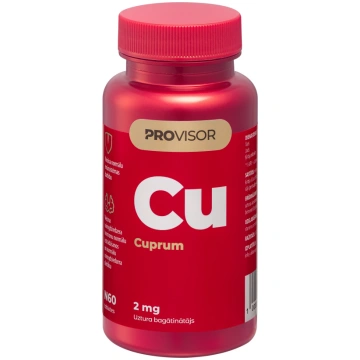 PROVISOR Varš (Cu) 2000 mcg tabletes, 60 gab. DOMU