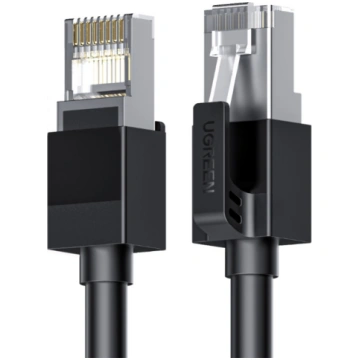 Ethernet Cat 6 F/UTP tīkla kabelis 1,5 m - melns U