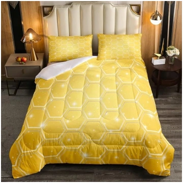 Honeycomb pūka sega, sešstūrains pūka sega, mīksts