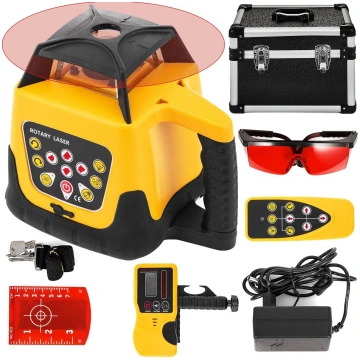 Rotary Laser Level Kit Red Beam Digital Self-Level