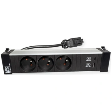 Bachmann POWER FRAME M 3xUTE 1xUSB A&C 22W 0.2m GS
