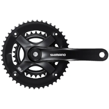 Klanis Shimano Tourney FC-TY501-2, 175 mm, metāls,