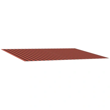 Markīzes rezerves audums oranža un brūna 400 × 350