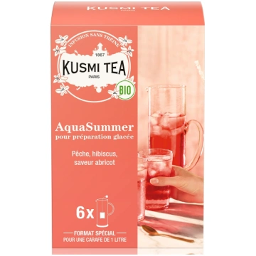 Tēja Bio AquaSummer 6 lieli maisiņi Kusmi