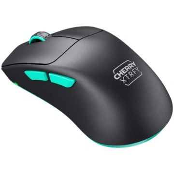 CHERRY XTRFY M64 Wireless, gaming mouse black/turq