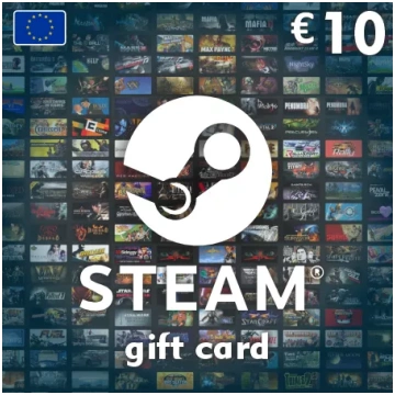 Steam Wallet dāvanu karte 10 EUR - Steam atslēga E