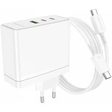 OEM Borofone Wall charger BN11 Imperial - USB + 2x