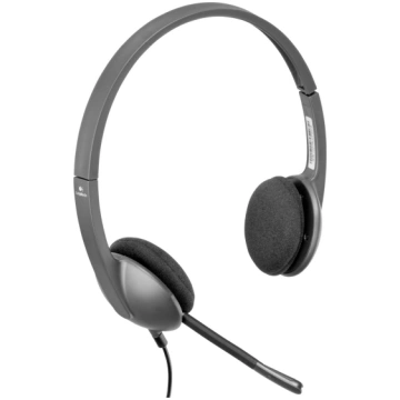 Logitech H340 USB datora austiņas ar mikrofonu, me