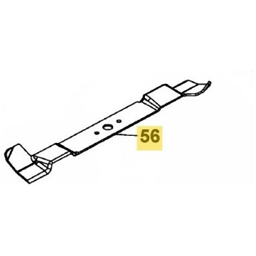 (5170115-96&MTD) Left blade 920mm RD LT2 R92, Mtd 