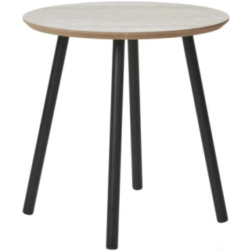Aalst palīggaldiņš Ø40cm travertīna bēšā dekorā