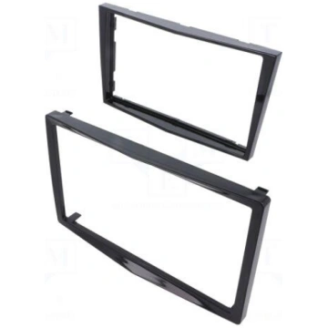 Radio frame | Opel | 2 DIN | black gloss,shiny bla