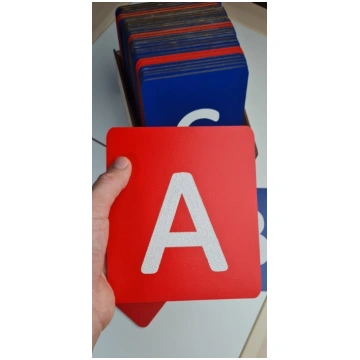 Smilšu burti lielie drukātie, LV