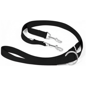 Trixie Classic Adjustable Neilon Leash Black, 25mm